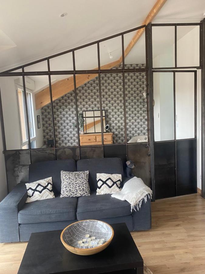 Loft Avec Terrasse Pour 4 Pers A 3Km Du Circuit Avec Garage Au Calme Apartment Le Mans Bagian luar foto